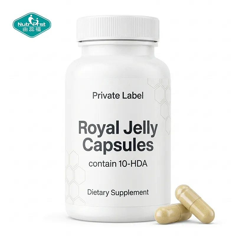 Royal Jelly 10 HDA Capsules for Beauty Health Wellness OEM Private Label
