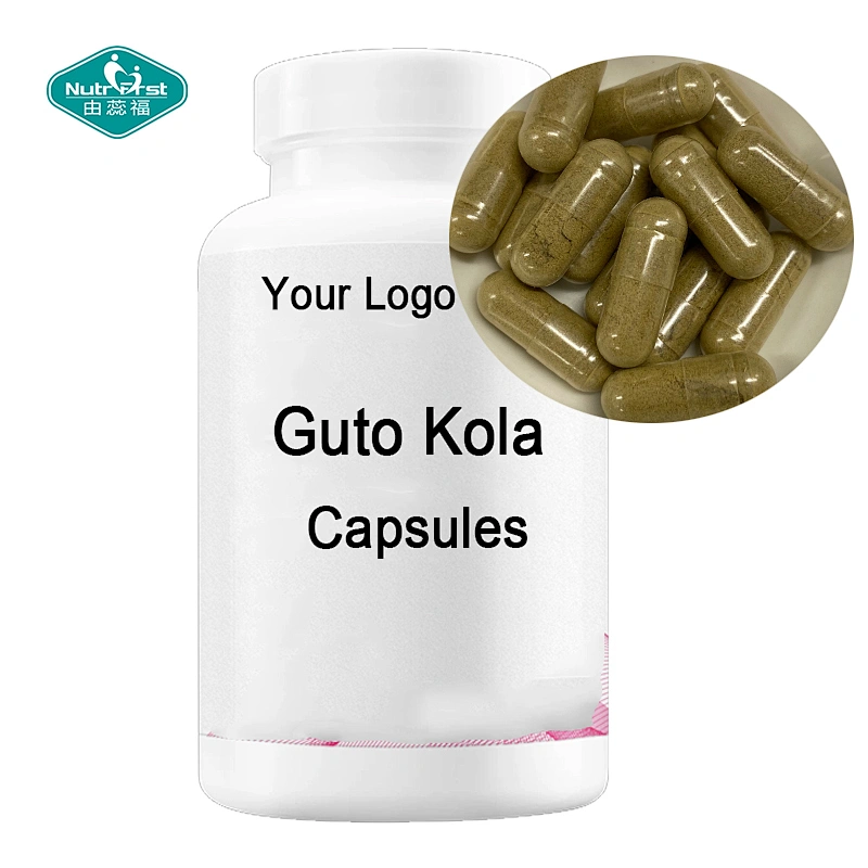Private Label Supplements Gotu Kola (Centella Asiatica) Herb Extract Vegan Capsules