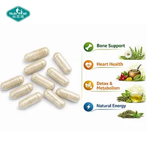 Nutrifirst OEM Detox & Metabolism & Heart Support Herbal Supplement with Vitamins Minerals & Green Tea Extract