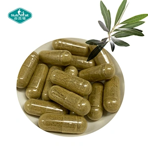 OEM Olive Leaf Extract Capsules 20% Oleuropein Supplement
