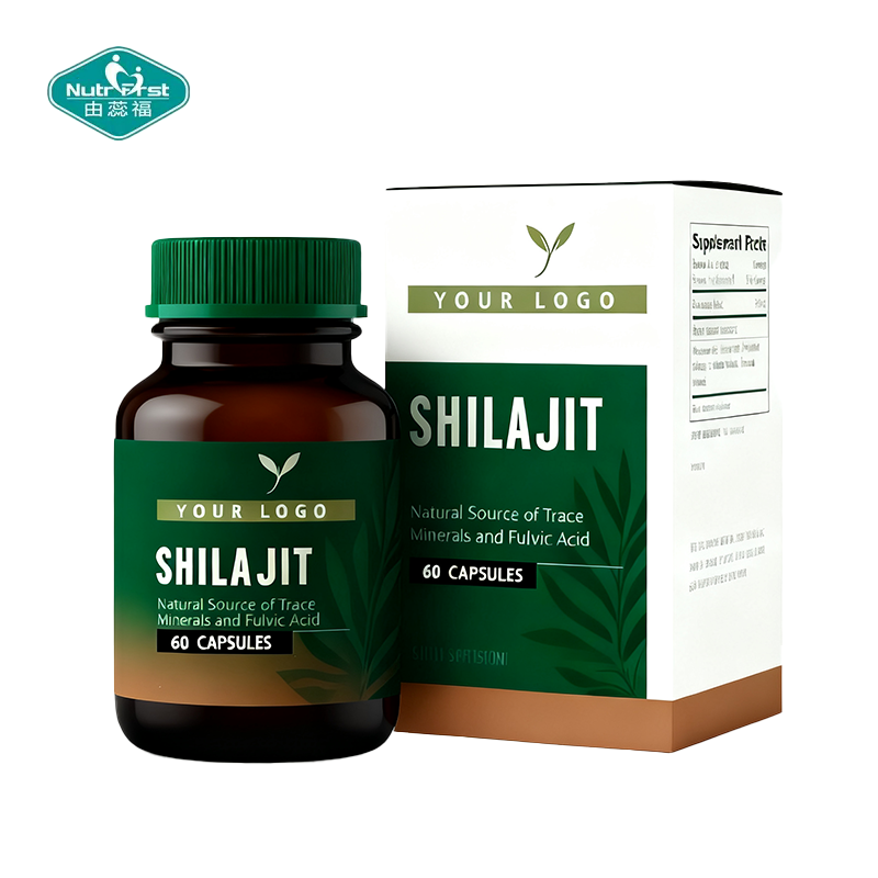 OEM Natural Himalayan Shilajit Capsules Resin Extract Energy Wellness Capsules Dietary Supplement