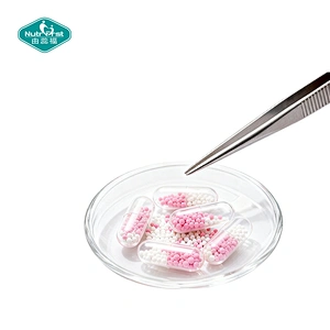 Nutrifirst OEM Private Label D-Mannose and Flaxseed Micropellets Capsule