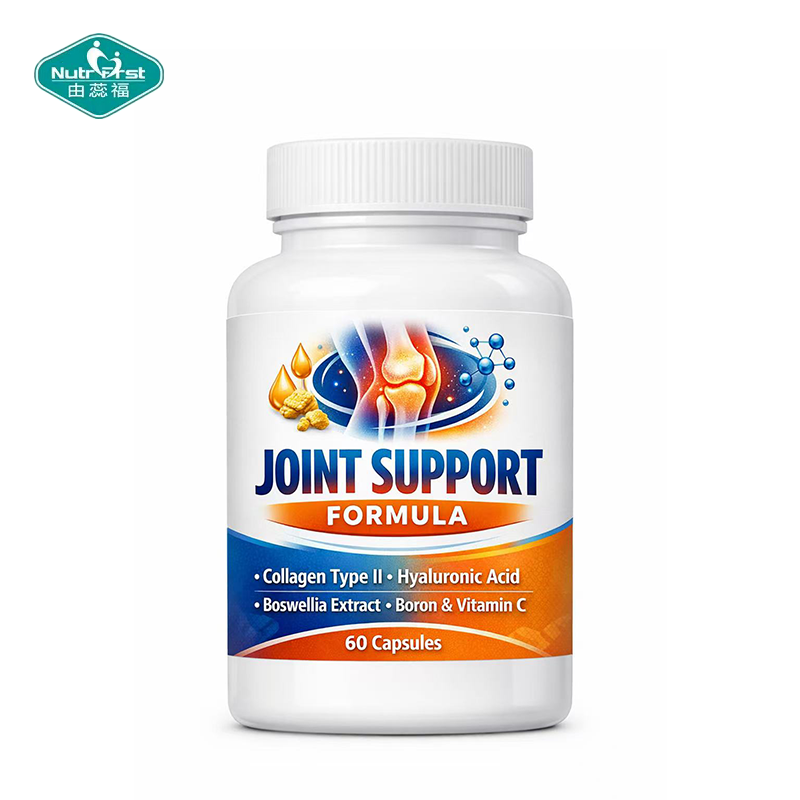 Nutrifirst OEM Advanced Joint Support Capsules with Type II Collagen, Hyaluronic Acid, Boswellia & Vitamin C
