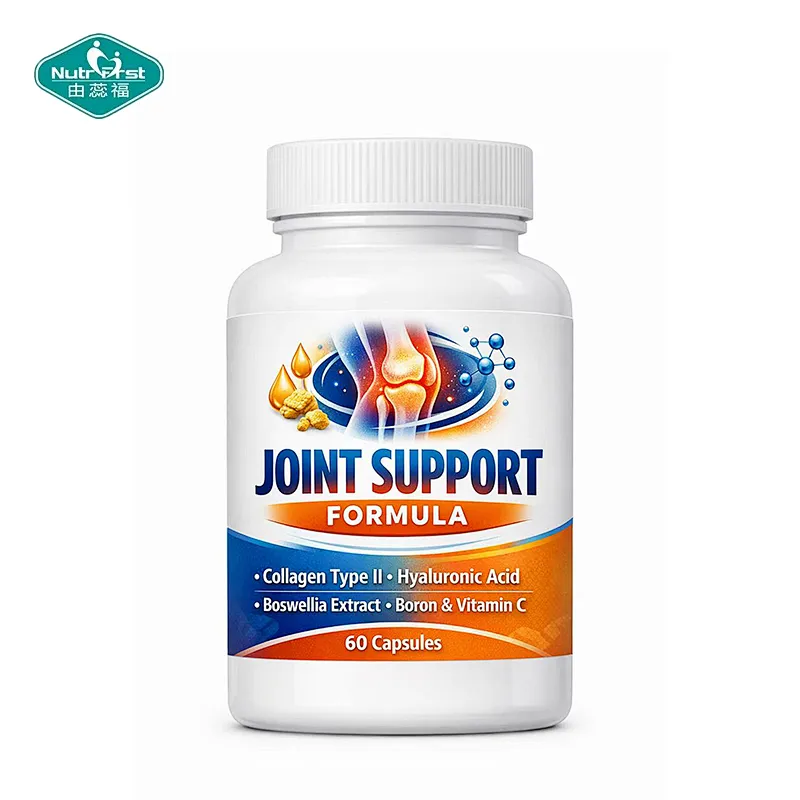 Nutrifirst OEM Advanced Joint Support Capsules with Type II Collagen, Hyaluronic Acid, Boswellia & Vitamin C