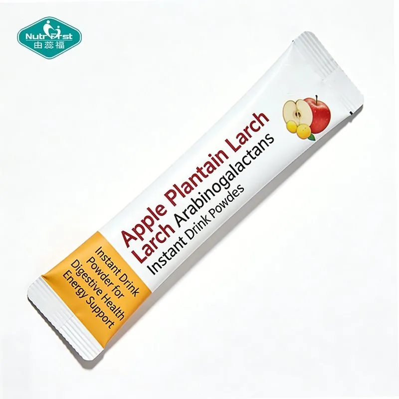 Polvo premium para la salud digestiva con arabinogalactanos de manzana, plátano y alerce para OEM