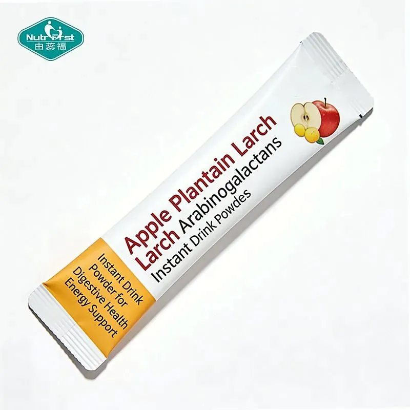 Polvo premium para la salud digestiva con arabinogalactanos de manzana, plátano y alerce para OEM