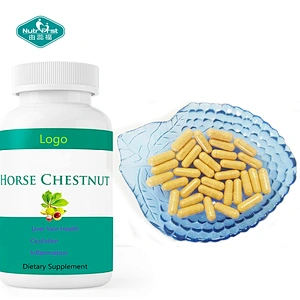 Nutrifirst Herbal Supplement Horse Chestnut Calendula Extract Capsules