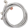 Red Blue washing machine parts Stainless Steel Water Inlet Connector Braided Flexible Tube Hose