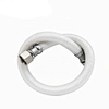 White Brass Nuts PVC Reinforced Tube Flexible Hose Plastic Tubes for Drinking Water