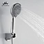 Manufacturer direct sale round shape hand shower head for bathroom