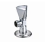 Polished Chrome Plated Brass Angle Valve with Filter