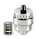 Amazon hot sale portable 12 15 Stage Replacement Chrome vitamin shower water filter