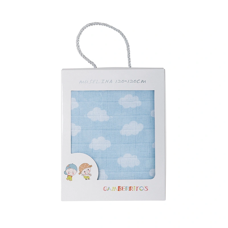 Étoiles en gros 100% coton bébé mousseline enveloppements