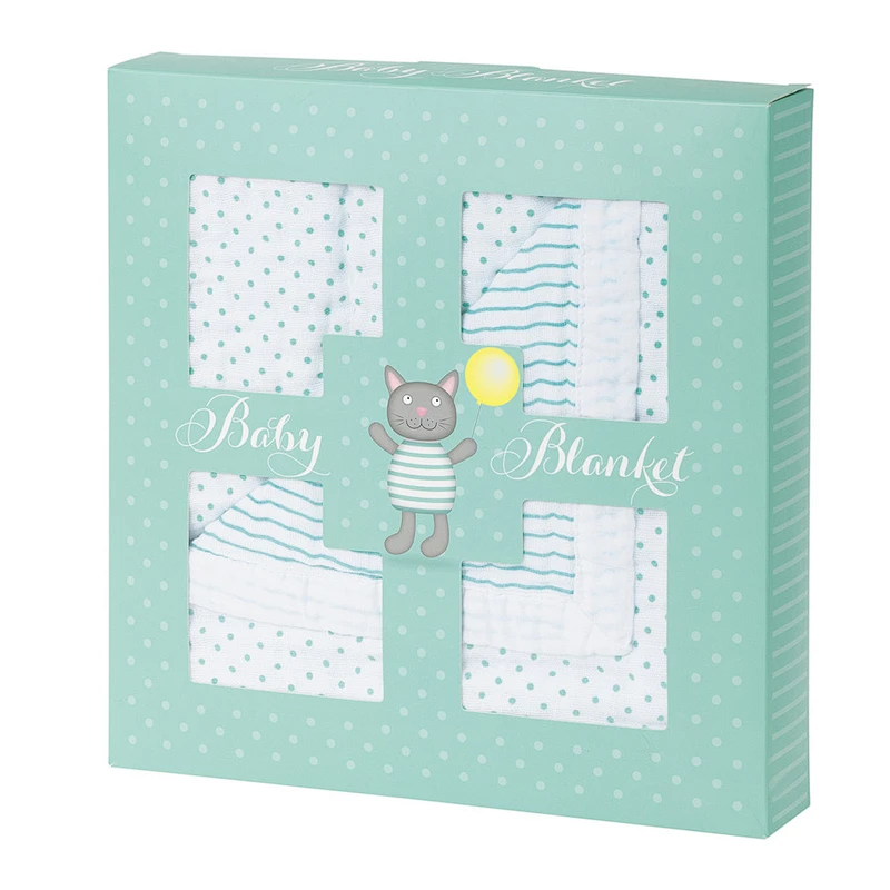 Étoiles en gros 100% coton bébé mousseline enveloppements