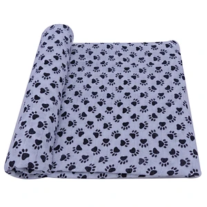 Couverture à langer en mousseline de soie 100% coton biologique imprimé petits pieds