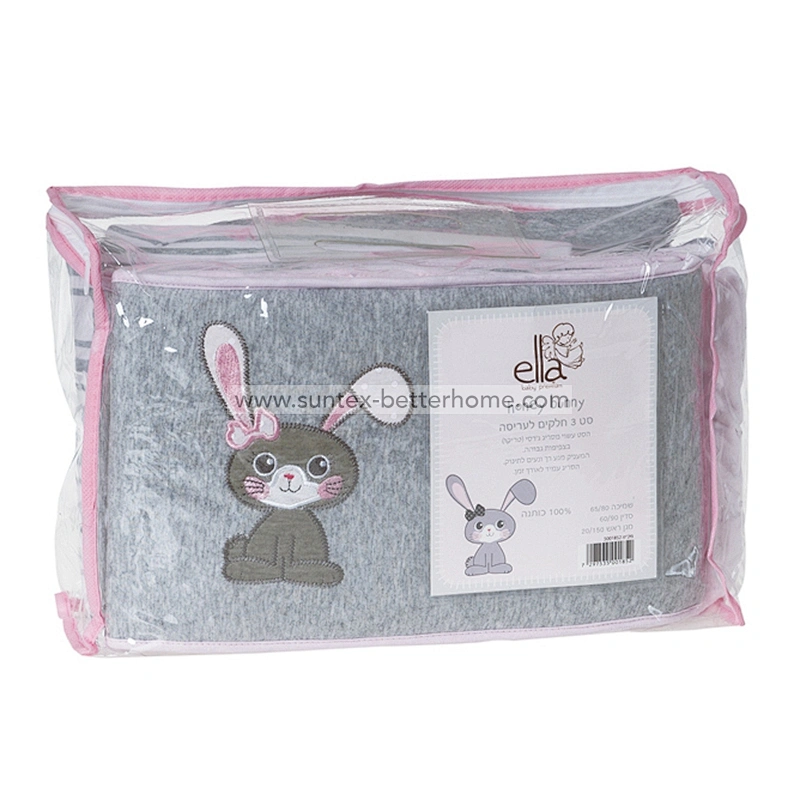 Ropa de cama Baby Girl Boy Cuna 100% algodón Jersey Ropa de cama para bebés