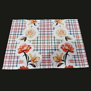 Mantel individual de mesa 100% poliéster