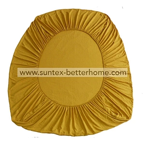 Drap-housse en microfibre 100% polyester brossé de couleur unie