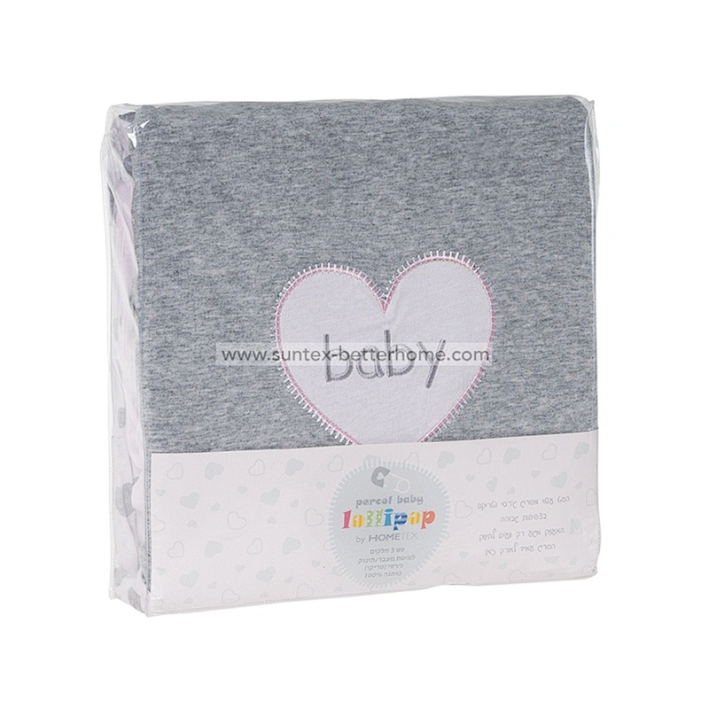 Fournisseur de la Chine 100% coton impression enfants ensemble de literie ensemble de draps de lit de bébé