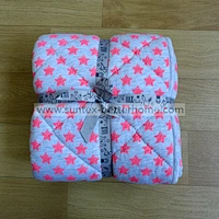 Amazon Hot Selling Crib Bedding 100% Cotton Baby Quilt Comforter