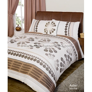Wholesale 100%Polyester Brushed Microfiber Printed Home Bedding Set with matching Curtains