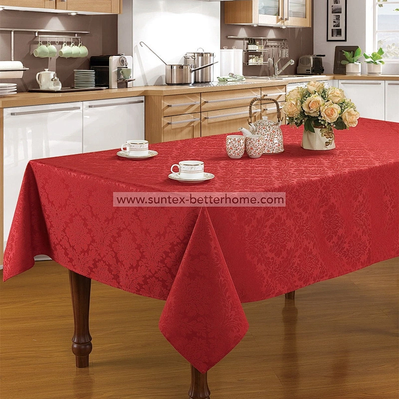 Inicio Decorativo Jacquard Mesa Cubierta Rectángulo Navidad Mantel