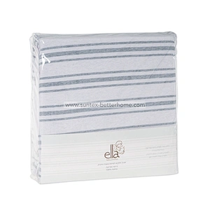 OEM 100% cotton jersey baby fitted crib bedding sheet sets