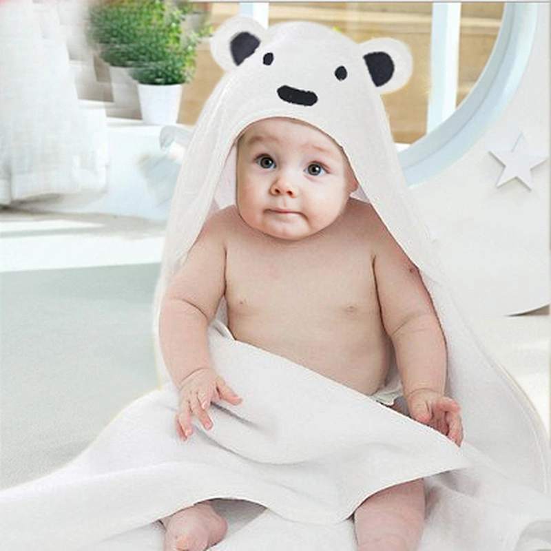 Serviette de bain à capuche pour bébé