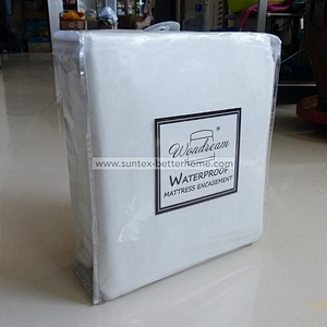 100% PP tissu non tissé Housse de matelas Protecteur de matelas Housse de matelas étanche