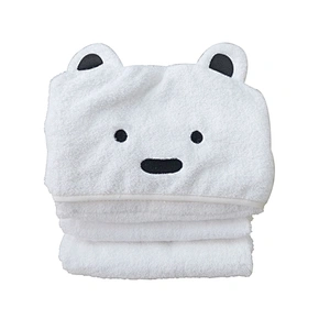 Serviette de bain à capuche pour bébé