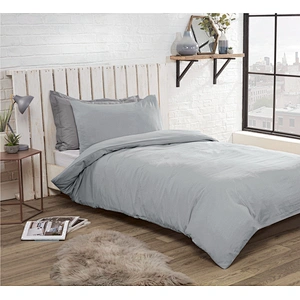 Funda nórdica de microfibra de varios colores con fundas de almohada Juego de funda nórdica de cama