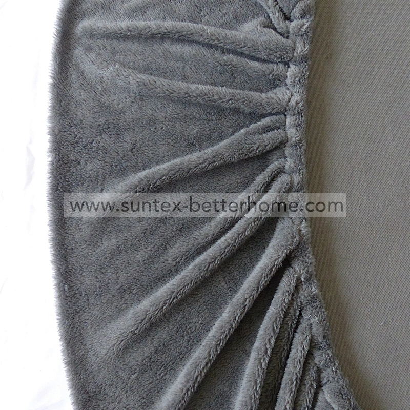 100% poliéster Teddy Fleece Fitted Sheet Venta al por mayor Funda de colchón Protector de colchón