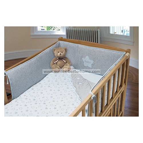 Diseño personalizado 100% algodón Jersey Baby Cuna Sábana Baby Bedding