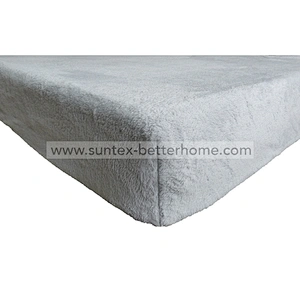 100% poliéster Teddy Fleece Fitted Sheet Venta al por mayor Funda de colchón Protector de colchón