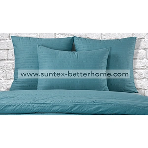 Embossed Seersucker Polyester Microfiber Zipper Pillow Case Pillowcases
