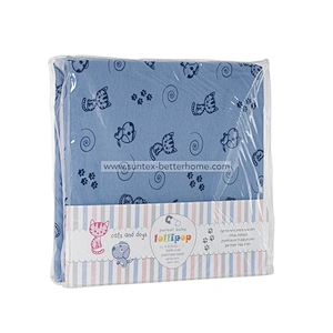 Fournisseur de la Chine 100% coton impression enfants ensemble de literie ensemble de draps de lit de bébé