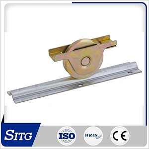 sliding gate wheel roller pulley with interior bracket