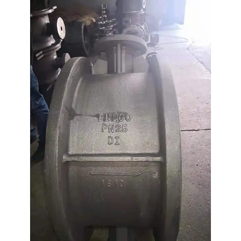 DN100-DN2400 Flanged Butterfly Valve