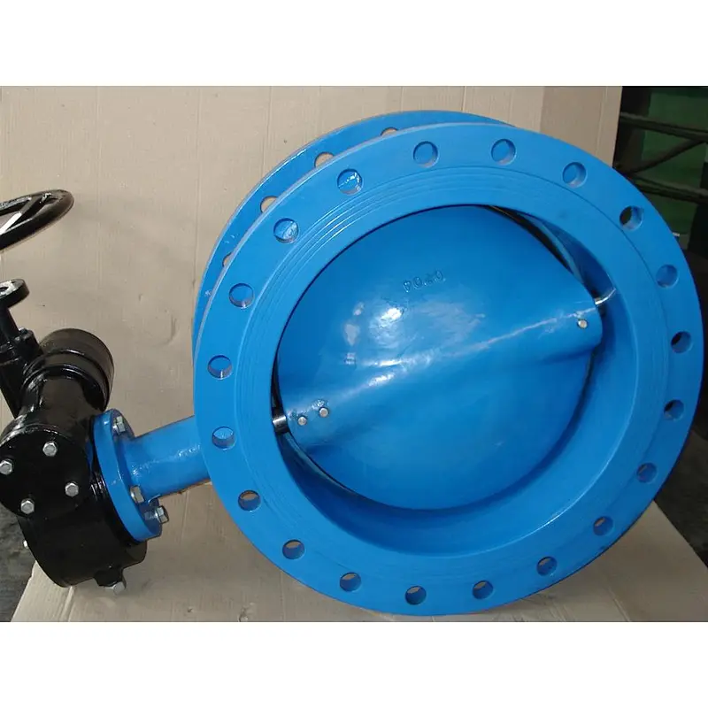 DN100-DN2400 Flanged Butterfly Valve