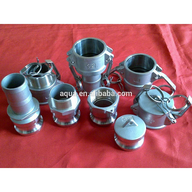 اقتران Camlock الفولاذ المقاوم للصدأ