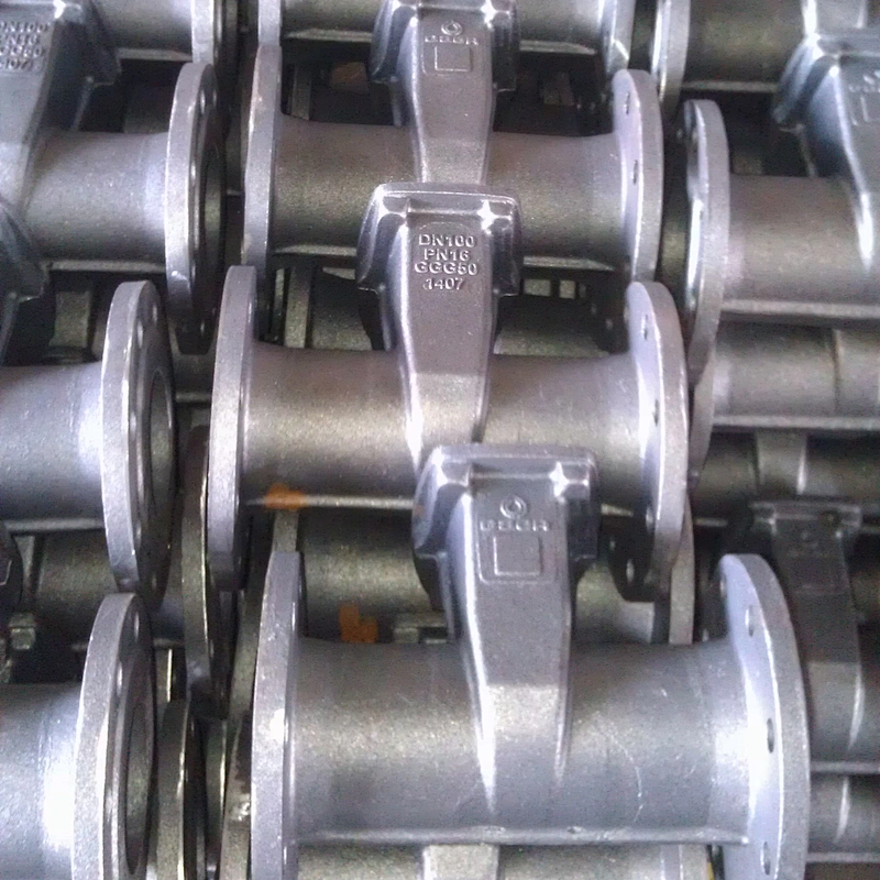 Corps de valve en fonte ductile avec usinage