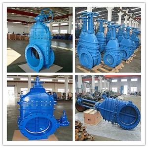 Large Diameter Rubber wedge Gate Valve