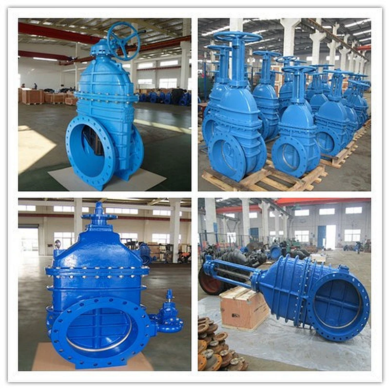 Large Diameter Rubber wedge Gate Valve