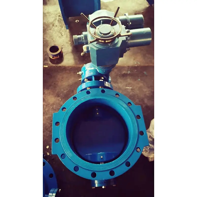 DN100-DN2400 Flanged Butterfly Valve