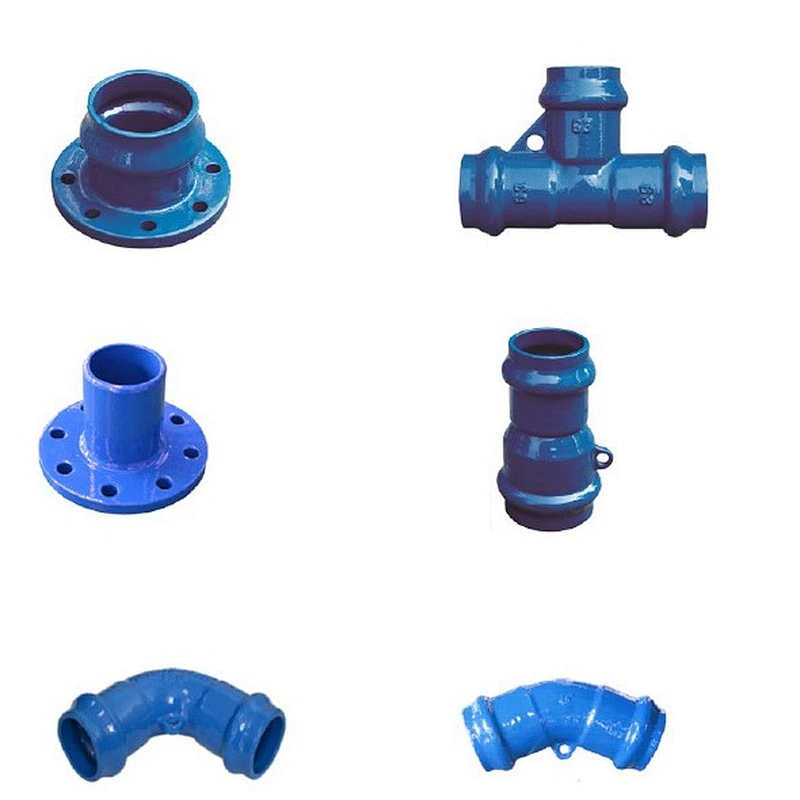 Ductile iron Socket fittings for uPVC
