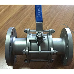 Flanged 3PCS ball valve 2PCS Ball valve