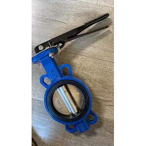 Factory Supply PN10/16 Wafer Butterfly Valve with Handle with Price