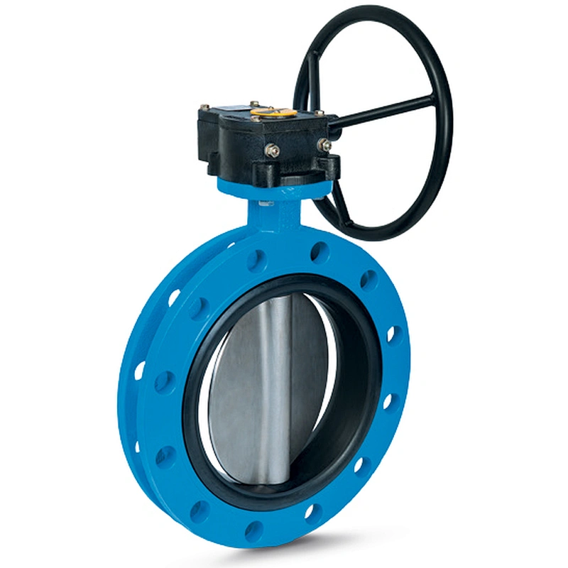 Suntex DIN U Type Flanged Butterfly Valve with Price