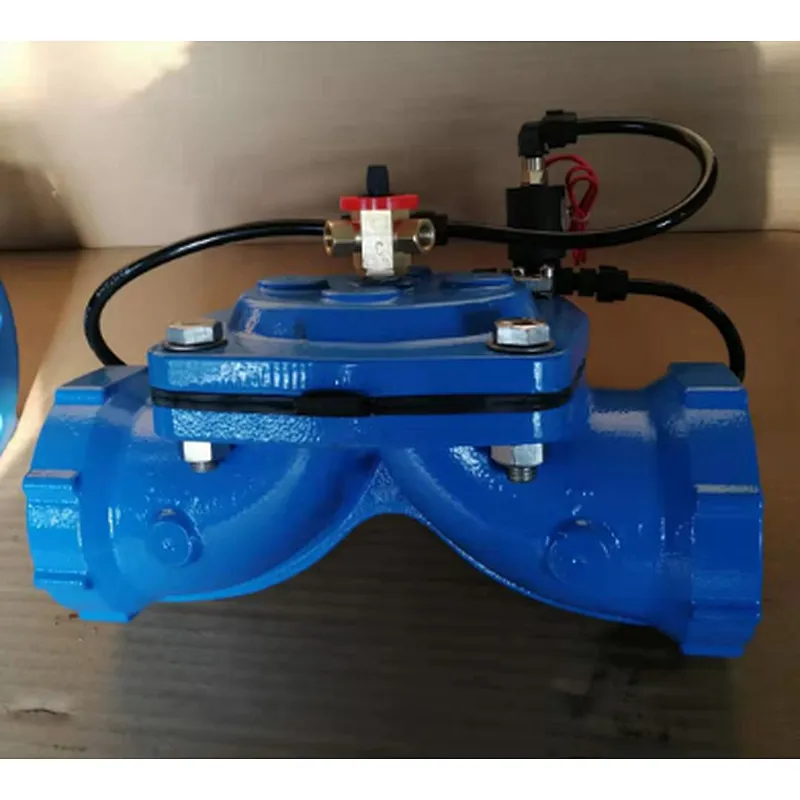 Solenoid valve for water treatment equipment