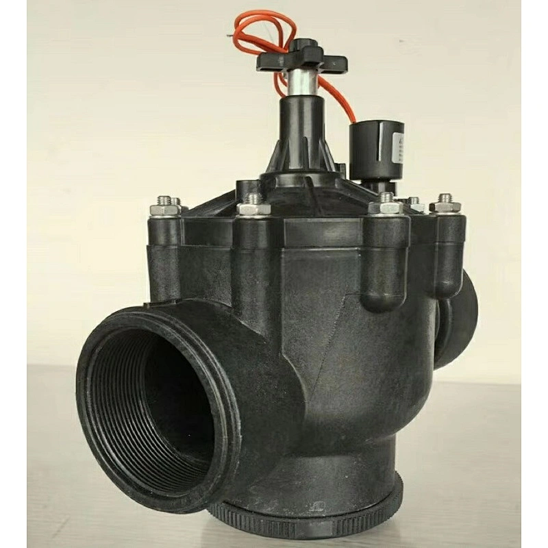 Solenoid valve for water treatment equipment